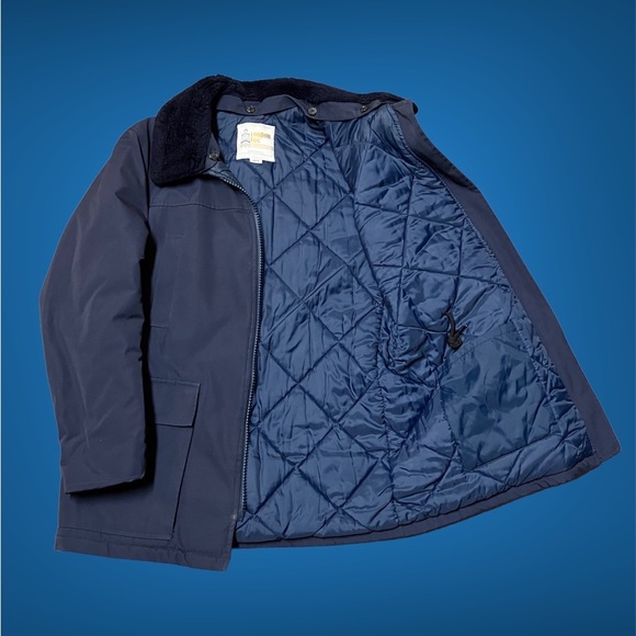 London Fog // Vintage // 1980s // Coat // Removable Fur Collar // 40R - Picture 4 of 5